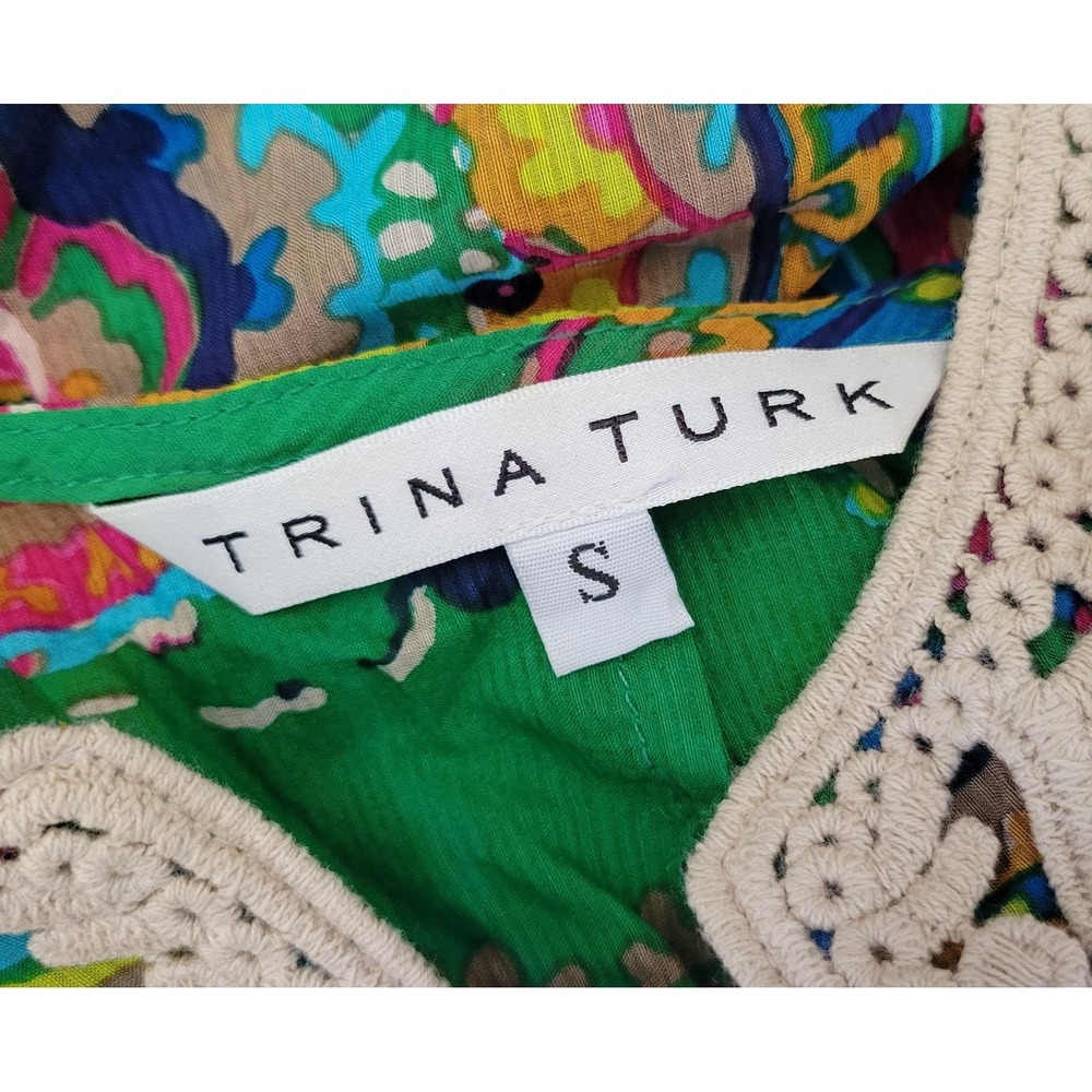 Trina Turk Silk Tank - Picture 3 of 5